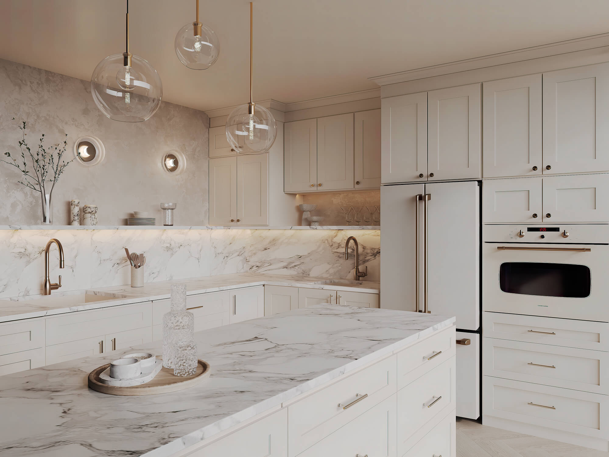 Scene of Champagne Maple Shaker