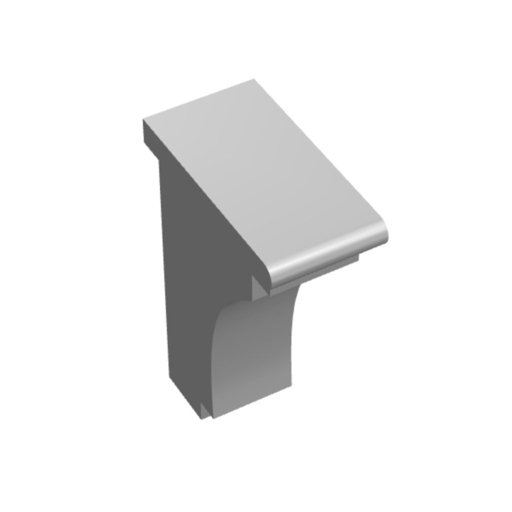 Medium Corbel Recessed Center