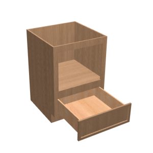 Microwave Base Opening With 1 Drawer