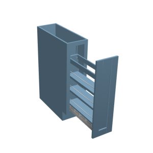 Base pull out with spice rack - Not Soft Close Glides