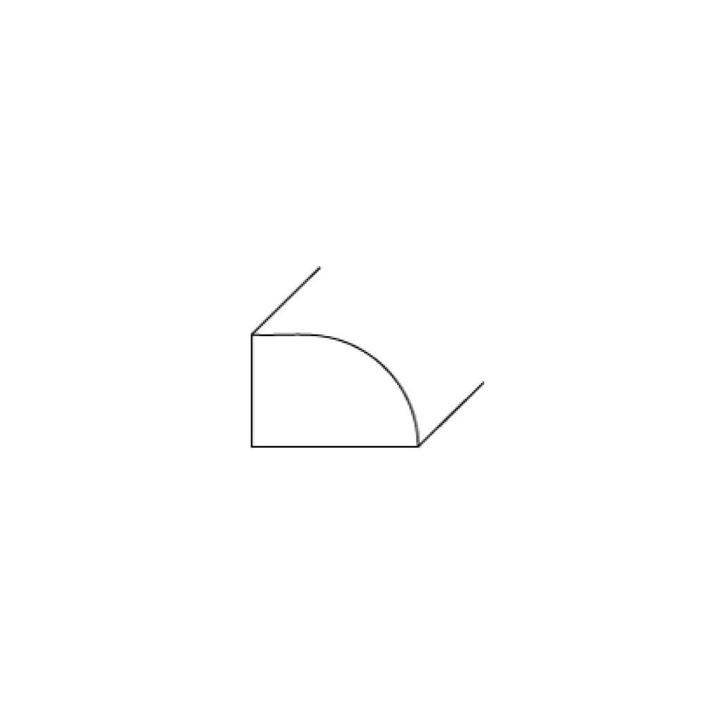 Shoe Molding 1/2″x3/4″x96″