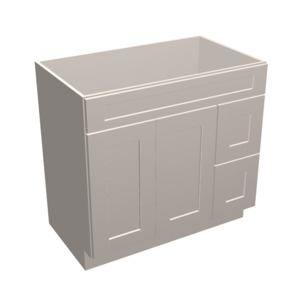 Vanity Drawer Base 3 Drawers