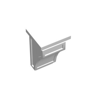 OB-Small Corbel Recessed Center
