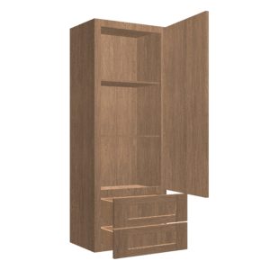 Wall 2 Drawers Cabinet