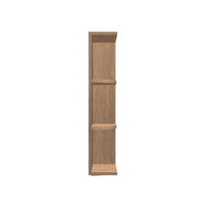 Wall end shelf