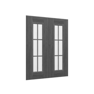 Mullion Glass Door for Wall Cabinet
