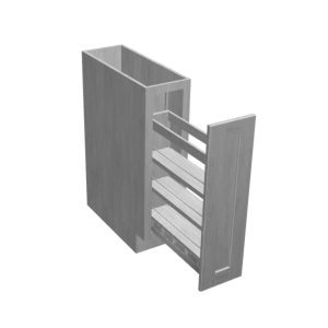 Base pull out with spice rack