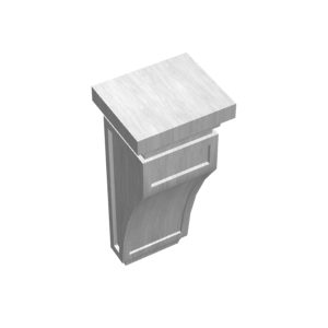 Medium Corbel Recessed Center