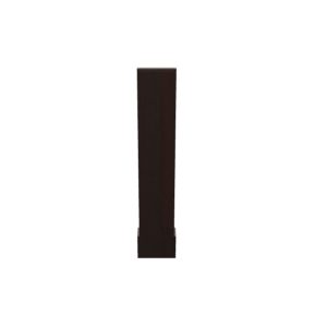 Decorative base Filler. Fluted with beveled square