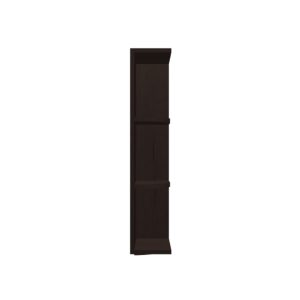 Wall end shelf