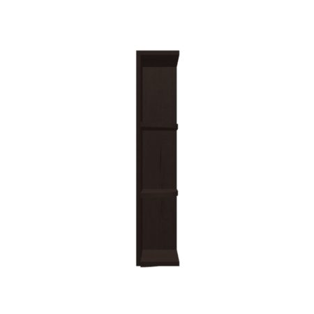 Wall end shelf