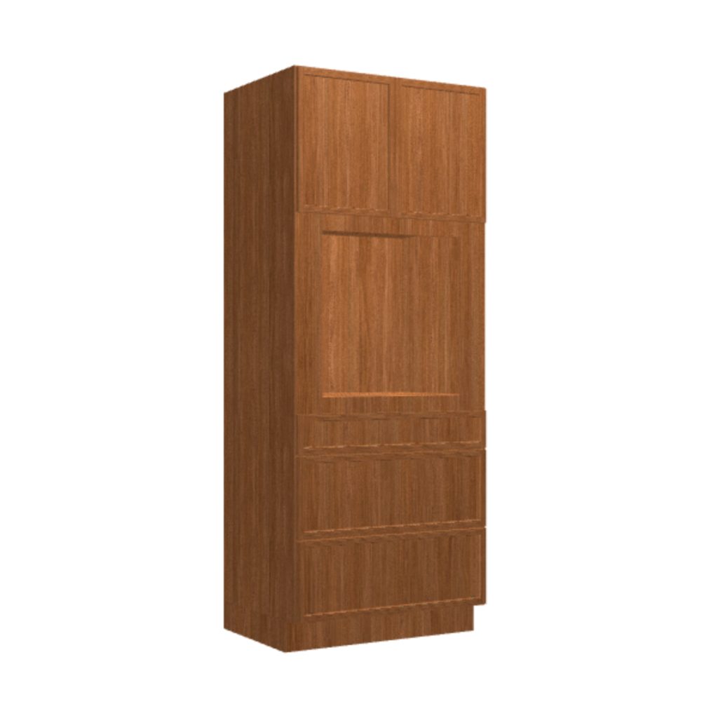 Oven cabinet 2 Doors, 3 Drawers