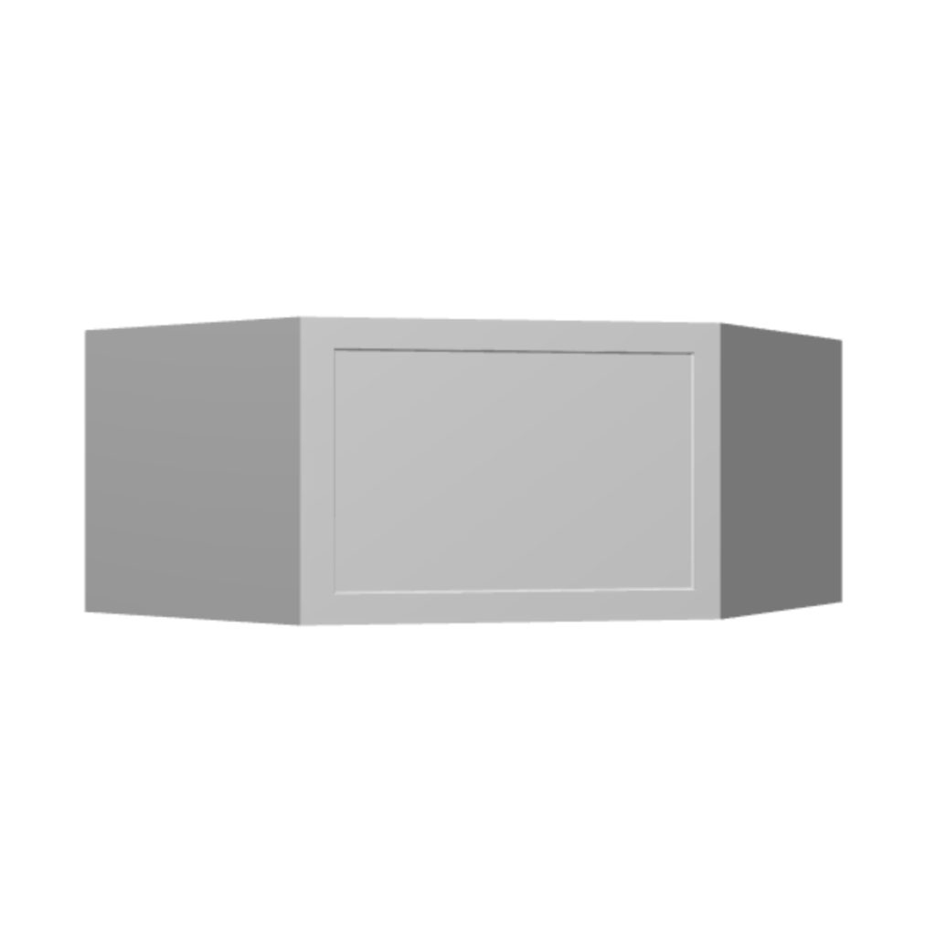 Glass Door for WDC2412 Wall Diagonal Corner Cabinet